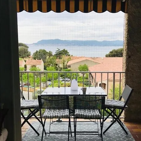 Studio Saint Cyr Sur Mer,Vue Mer Buitenkant foto